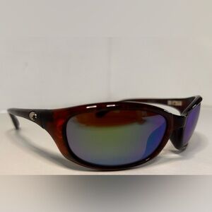 Costa Unisex Harpoon Sunglasses. HR-10 Brown Frames And Lenses. Good Shape!